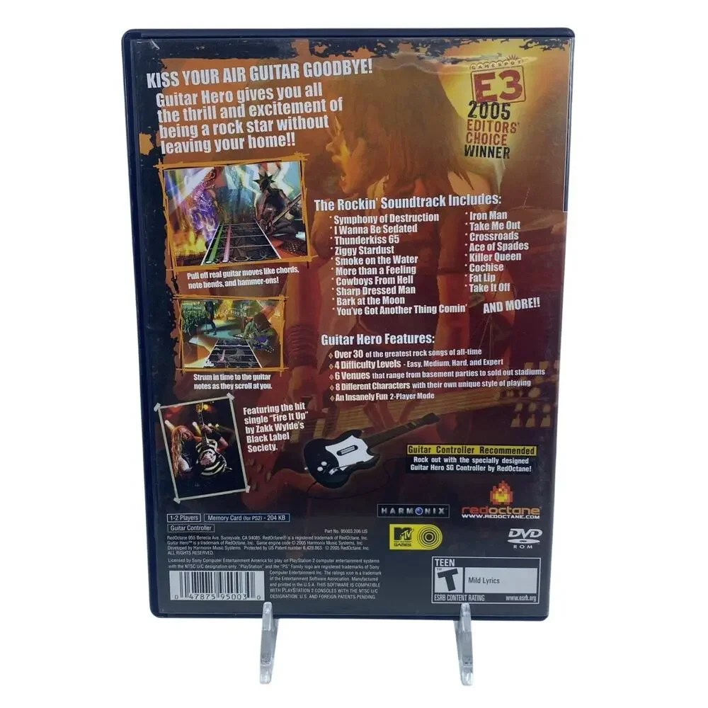 Sony guitar hero